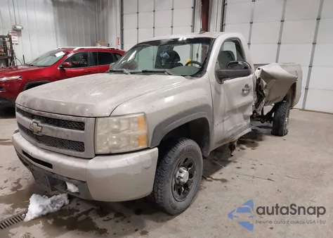 2009 Chevrolet Silverado 1500 Work Truck из США, поврежденный, VIN 1GCEC14X79Z106819
